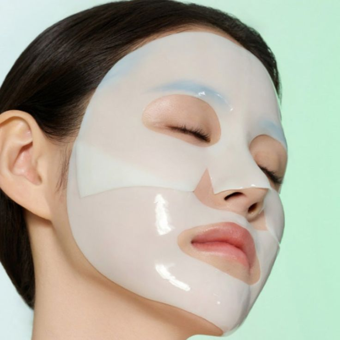 Loniage refreshing sea kelp real deep mask - máscara de colágeno coreana