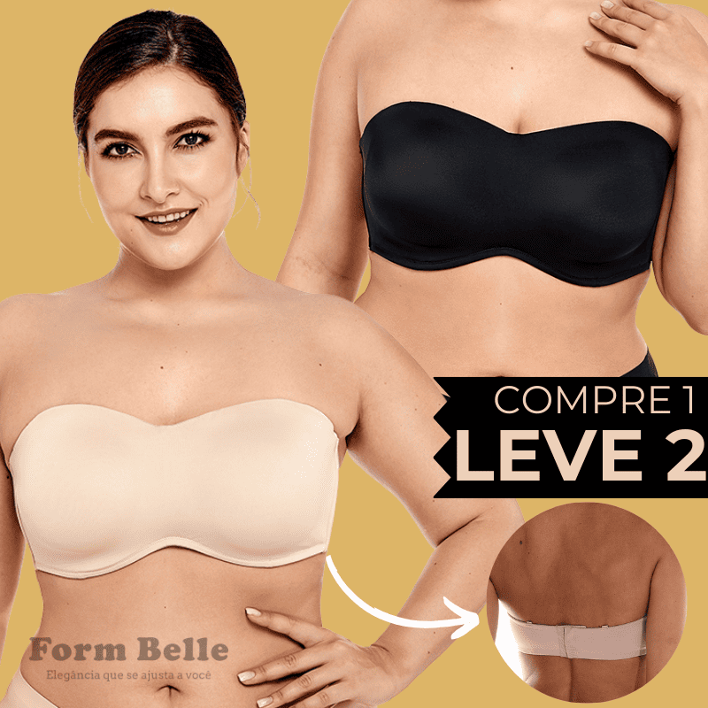 Soutien Tomara que Caia Sync Comfort - Sustentação Ideal e Conforto sem Alças [COMPRE 1 LEVE 2]