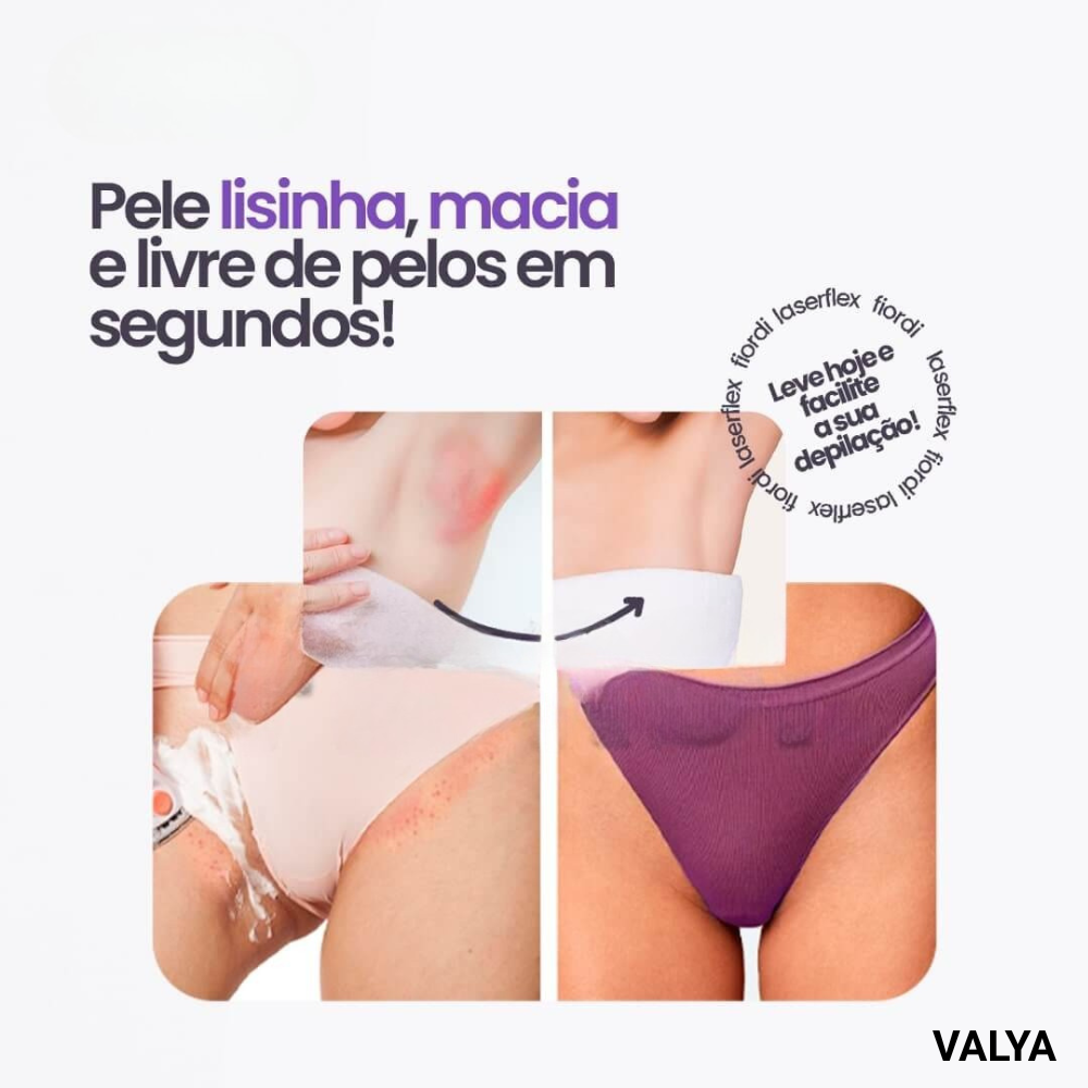 Depilador Indolor 2 em 1 - LaserFlex™ + Brinde