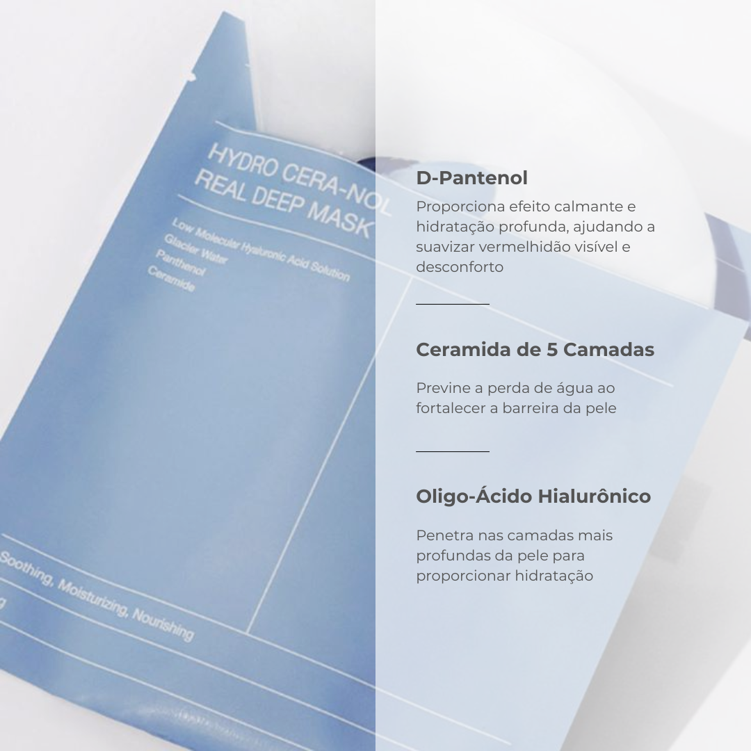Loniage hydro cera-nol real deep mask - máscara de colágeno coreana